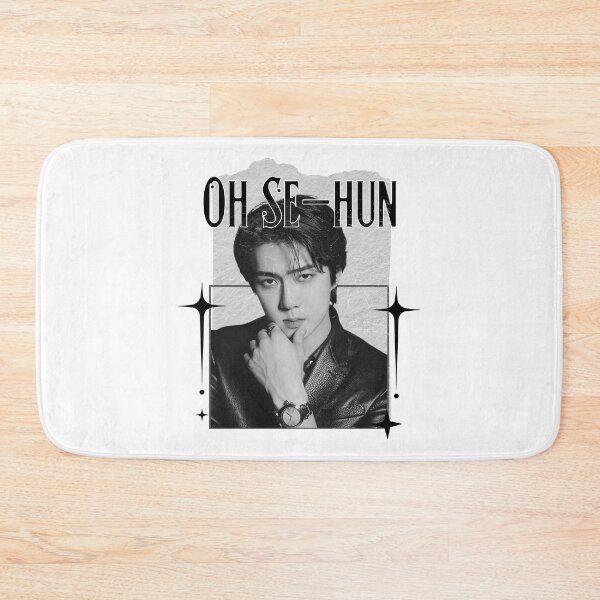 Item preview, Oh Se-hun (오세훈 / Sehun) Kdrama Actor Korean Scrapbook Collage Cozy Y2K Vintage Design designed and sold by HELL0WBELLO.