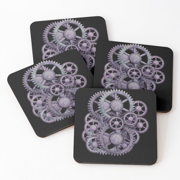 Item preview, Steampunk Gears — Dark Industrial Mechanical Design designed and sold by Gothic Fantasy.