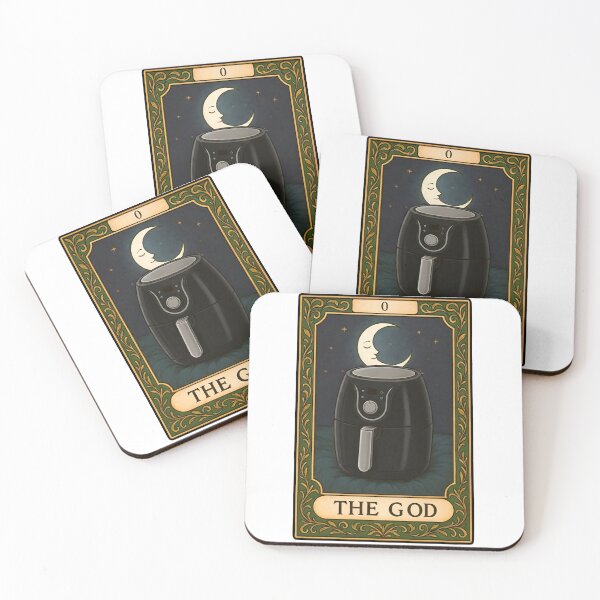 Item preview, The God Tarot Card | Air Fryer Artwork designed and sold by Pets & Memes & Stuff.