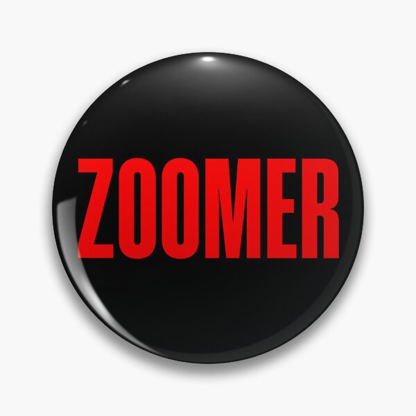 Item preview, Zoomer, Red Bold designed and sold by Memes N Lore .