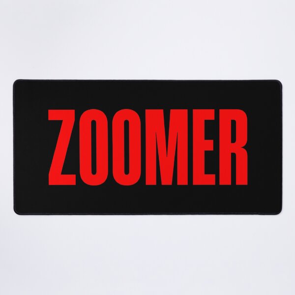 Item preview, Zoomer, Red Bold designed and sold by Memes N Lore .