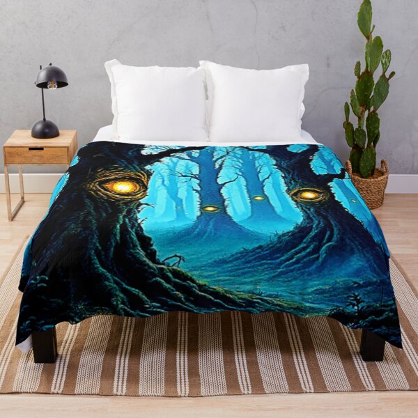 Item preview, Dark Fantasy Eyeball Forest Design designed and sold by Health And Fitness Posts e-Store.