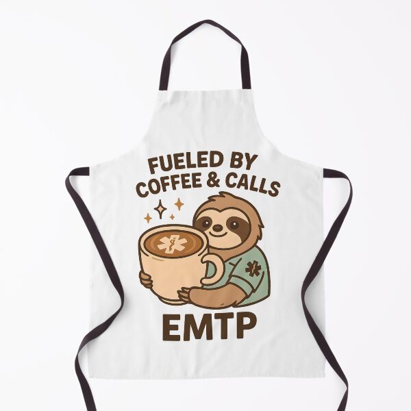 Item preview, Fueled by Coffee & Calls – Funny EMTP Sloth Paramedic Design designed and sold by ClinicalHubs.