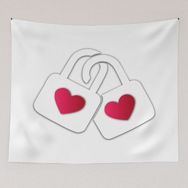 Item preview, Love lock designed and sold by O2 Artistry.