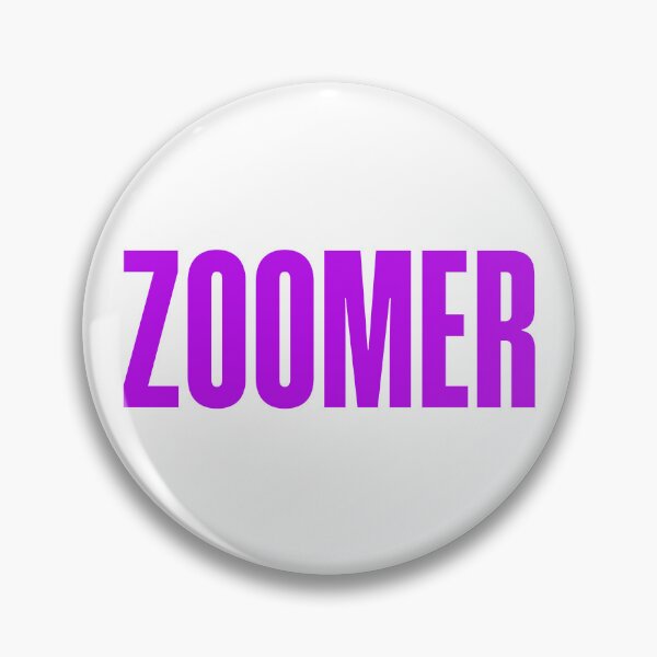 Item preview, Zoomer, Purple Bold designed and sold by Memes N Lore .