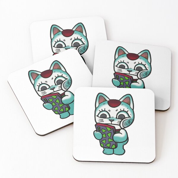 Item preview, Turbo beat up maneki neko phone designed and sold by angsty-angst.