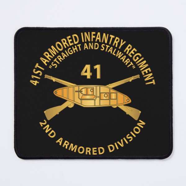 Item preview, Army - 41st Armored Infantry Regiment (AIR) Branch - Branch - 2nd Armored Division X 300 designed and sold by Military Insignia Products.