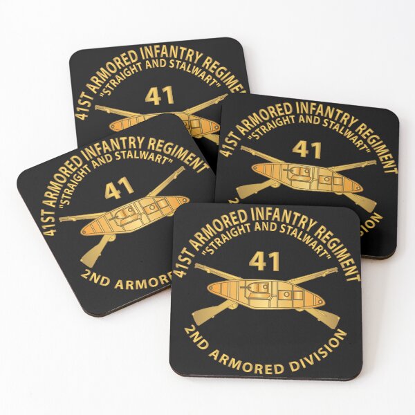 Item preview, Army - 41st Armored Infantry Regiment (AIR) Branch - Branch - 2nd Armored Division X 300 designed and sold by Military Insignia Products.