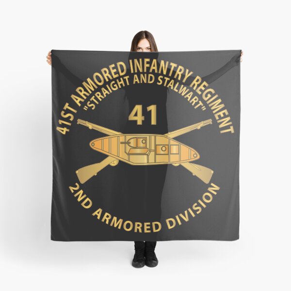 Item preview, Army - 41st Armored Infantry Regiment (AIR) Branch - Branch - 2nd Armored Division X 300 designed and sold by Military Insignia Products.