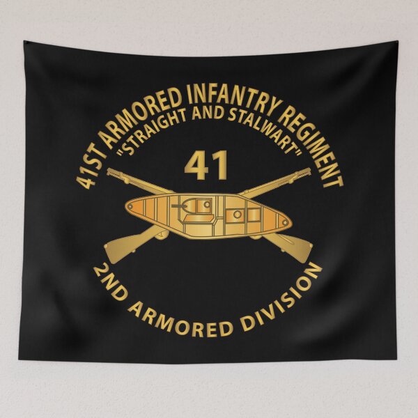 Item preview, Army - 41st Armored Infantry Regiment (AIR) Branch - Branch - 2nd Armored Division X 300 designed and sold by Military Insignia Products.