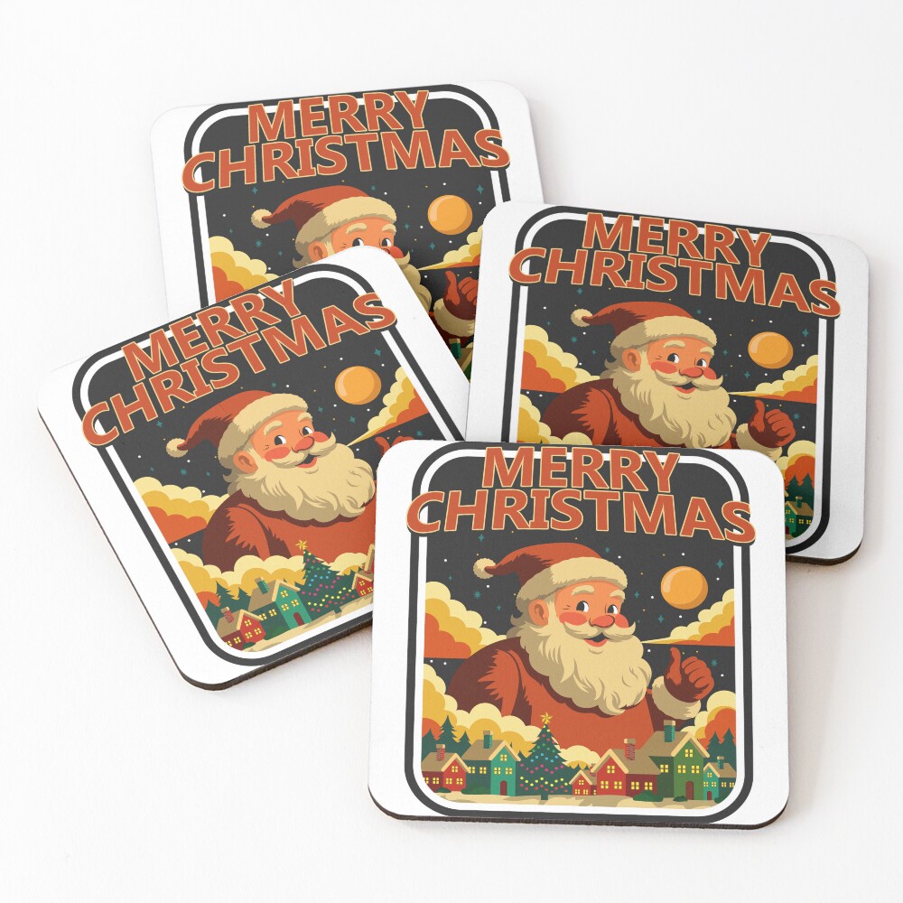 Item preview, Coasters (Set of 4) designed and sold by PRINTARTLAB2025.
