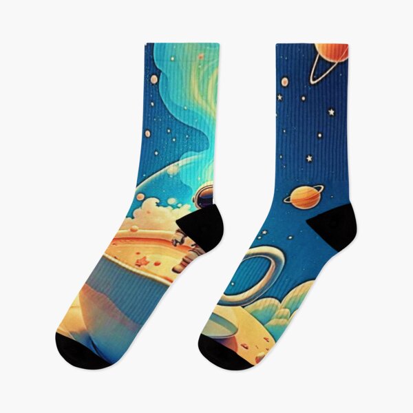 Item preview, Astronaut Coffee Space Art designed and sold by Health And Fitness Posts e-Store.