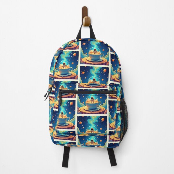 Item preview, Astronaut Coffee Space Art designed and sold by Health And Fitness Posts e-Store.
