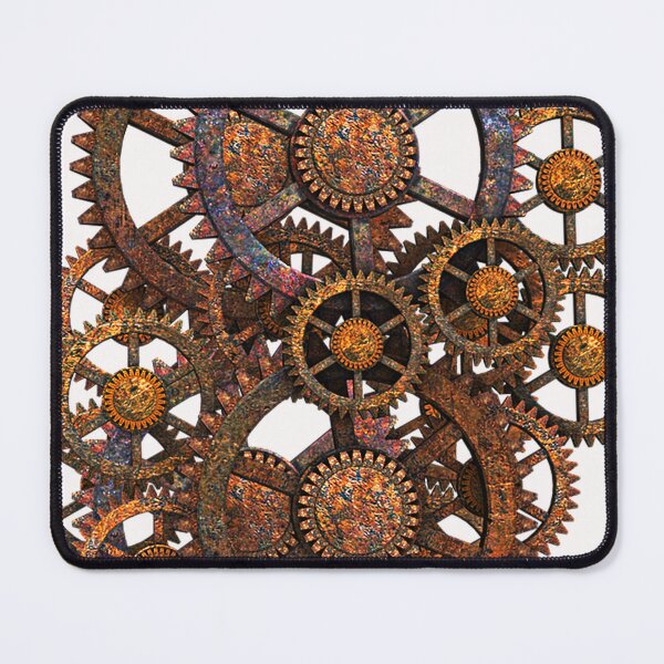 Item preview, Steampunk Gears — Rusted Industrial Mechanical Design designed and sold by Gothic Fantasy.
