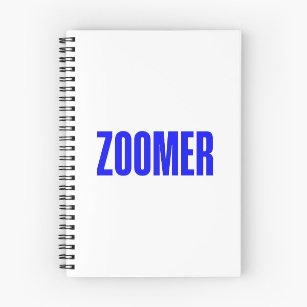 Item preview, Zoomer, Blue Bold designed and sold by Memes N Lore .