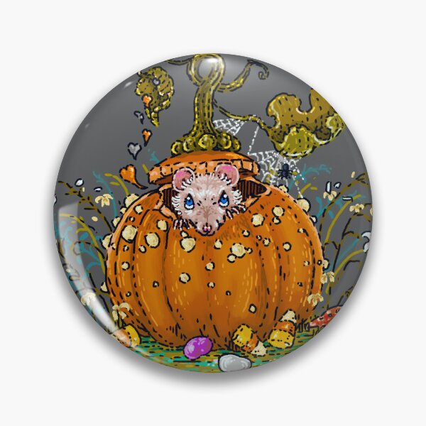 Item preview, Fun Mouse House Pumpkin art by Ronald Botts designed and sold by RonaldBottsArt.