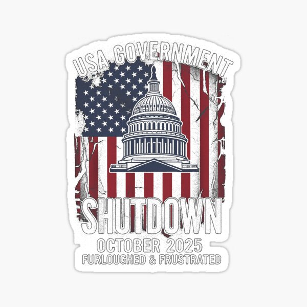 Item preview, Government shutdown designed and sold by EnR-designs.
