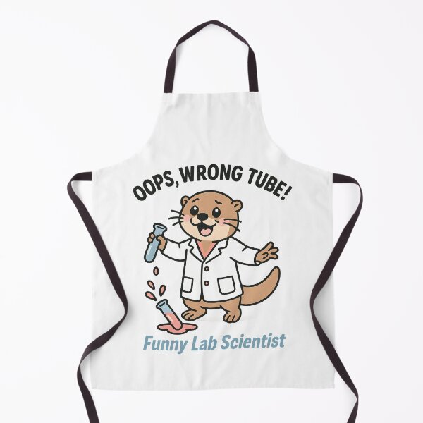 Item preview, Oops, Wrong Tube! – Funny Medical Lab Scientist Otter Shirt designed and sold by ClinicalHubs.