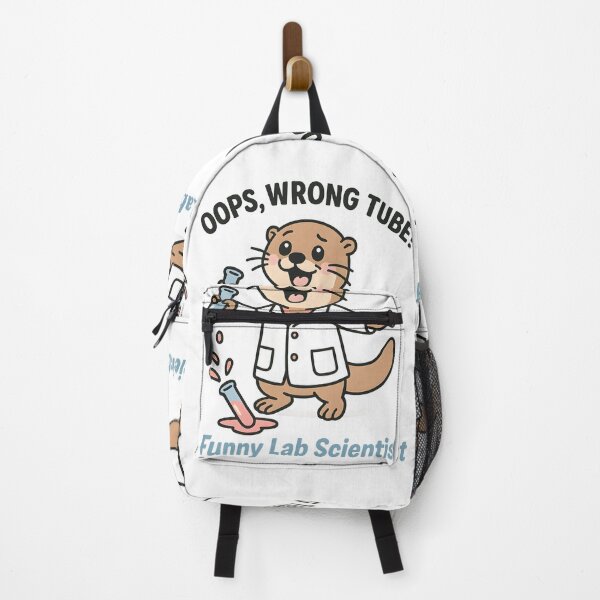 Item preview, Oops, Wrong Tube! – Funny Medical Lab Scientist Otter Shirt designed and sold by ClinicalHubs.