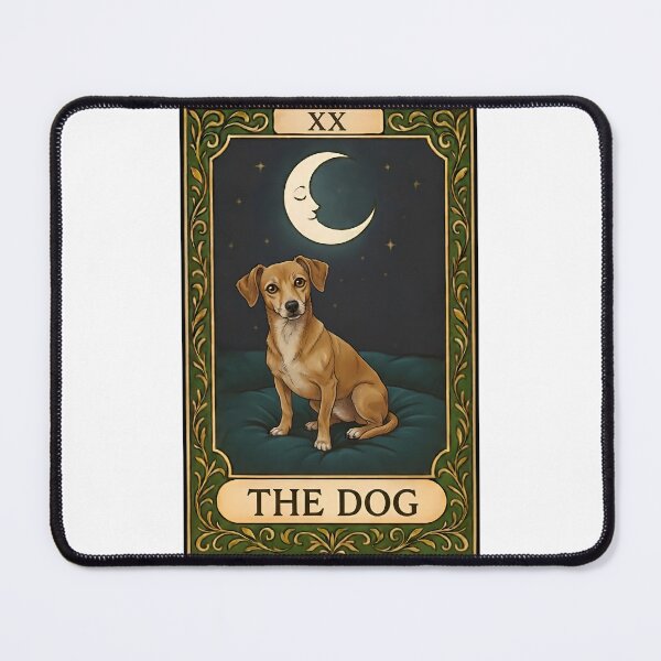 Item preview, The Dog Tarot Card | Cute Pet Design designed and sold by Pets & Memes & Stuff.