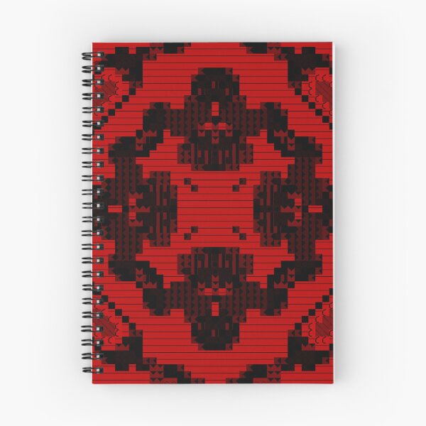 Item preview, Cybercore Red Abstract Pattern designed and sold by Dancing Squares Art.