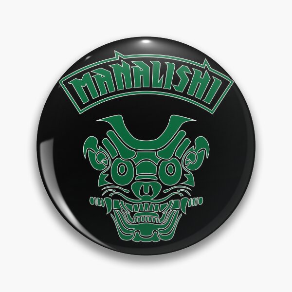 Item preview, MANALISHI. GREEN. WHITE OUTLINED. designed and sold by 5hertz.