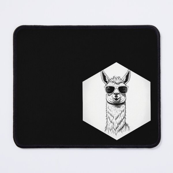 Item preview, Minimalist Llama in Sunglasses designed and sold by AbsoluteA.