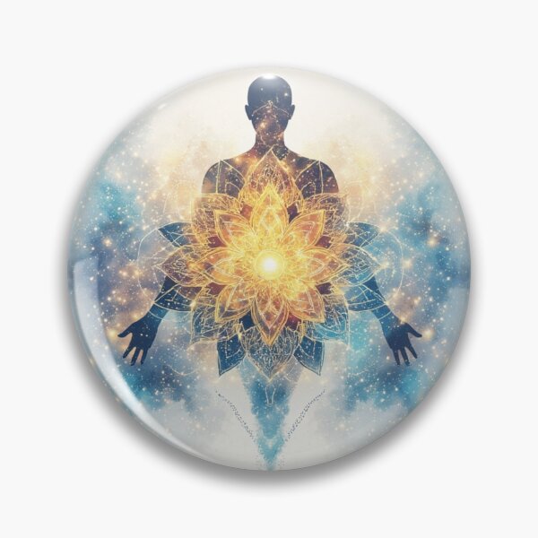 Item preview, Self-Validation Mandala: Inner Bloom Radiance - Meditative Spiritual Growth Art designed and sold by Eden Underground Radio (Official Merch).