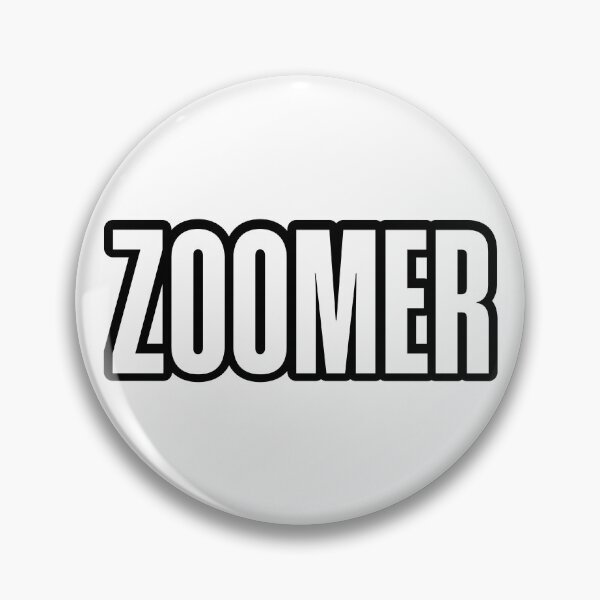 Item preview, Zoomer, Outline Bold designed and sold by Memes N Lore .