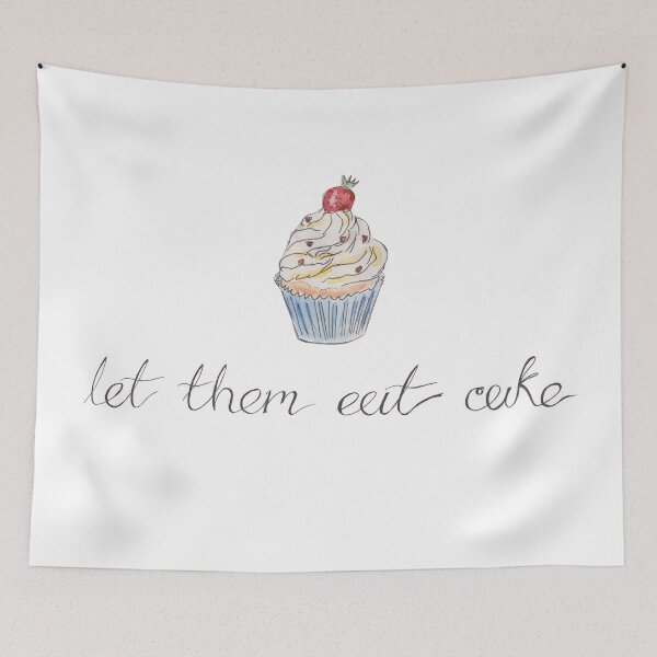 Item preview, Let Them Eat Strawberry Cake  designed and sold by The Orangutan Gallery.
