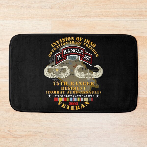 Item preview, Army - 75th Ranger Regiment  - Combat Jump - Assault - OIF - Invasion - 2003 w IRAQ SVC X 300 designed and sold by Military Insignia Products.