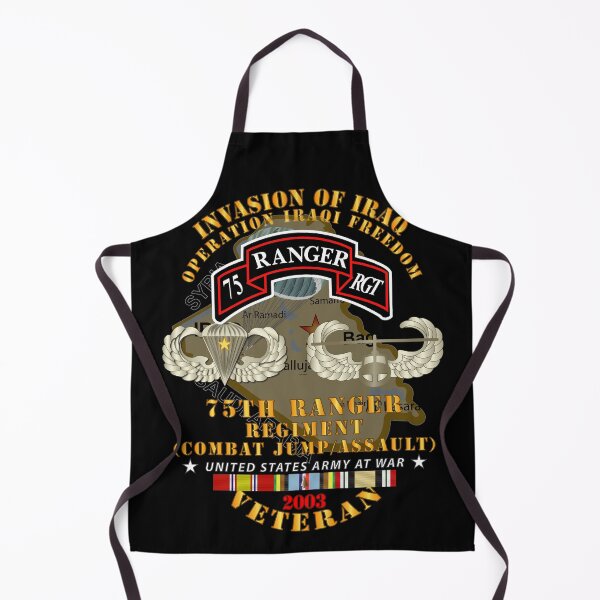 Item preview, Army - 75th Ranger Regiment - Combat Jump - Assault - OIF - Invasion - 2003 w IRAQ SVC X 300 designed and sold by Military Insignia Products.