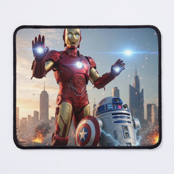 Item preview, Real heroes - C-3PO & R2-D2 designed and sold by HardDraw.
