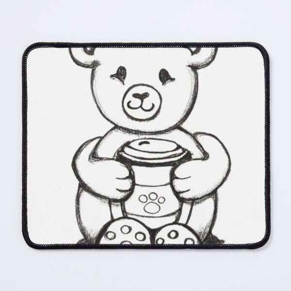Item preview, Coffee Time Teddy Bear- white designed and sold by Twinkletoes52.