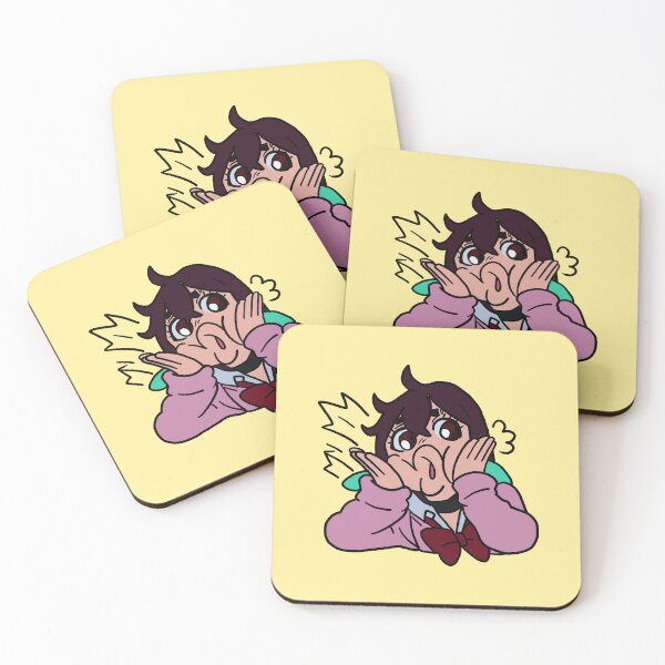 Item preview, Momo flat smoosh sticker designed and sold by angsty-angst.