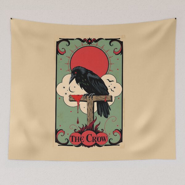 Item preview, The Crow - Tarot Card designed and sold by LKozerski.