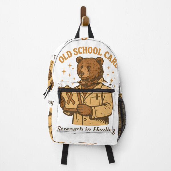 Item preview, Old School Care – Strength in Healing Bear Doctor Shirt designed and sold by ClinicalHubs.