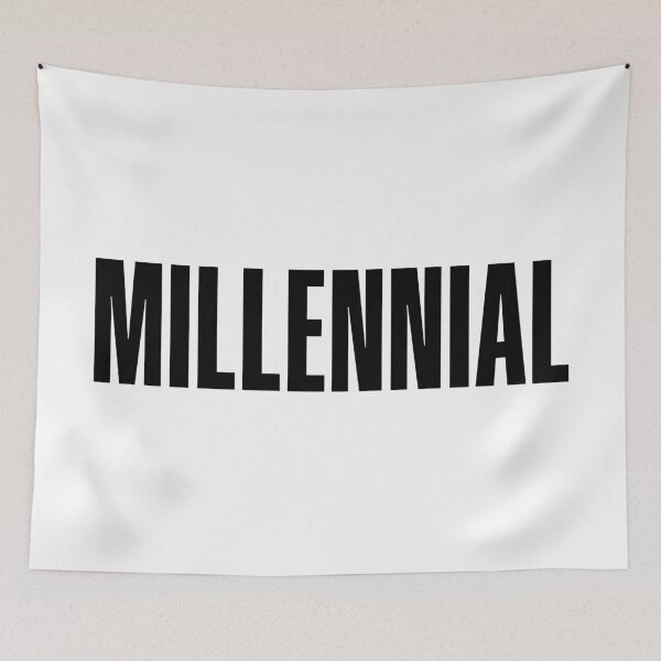 Item preview, Millennial, bold designed and sold by Memes N Lore .