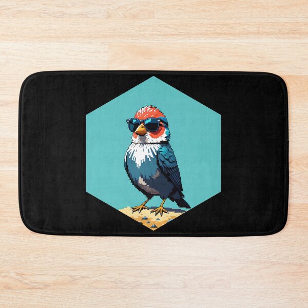 Item preview, Finch with Sunglasses designed and sold by AbsoluteA.