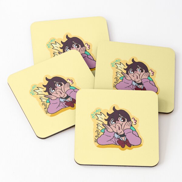 Item preview, Momo flat smoosh sticker 2 designed and sold by angsty-angst.