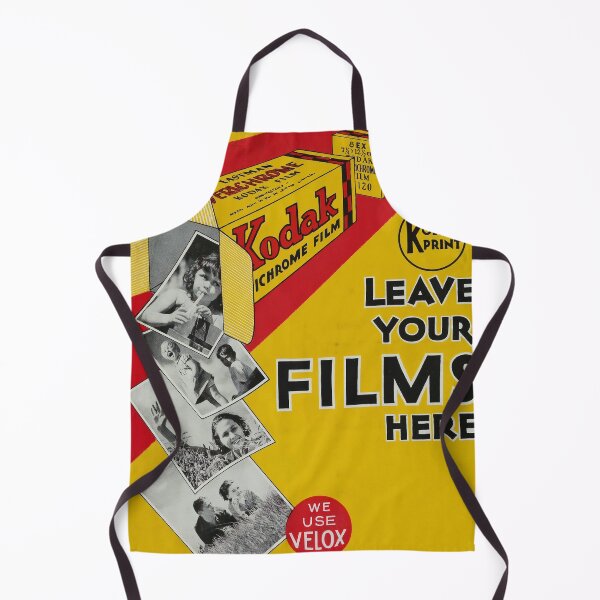 Item preview, Kodak Vintage Poster - leave your films here retro poster designed and sold by PIXEL POP DESIGNS - Beyond the Norm!.