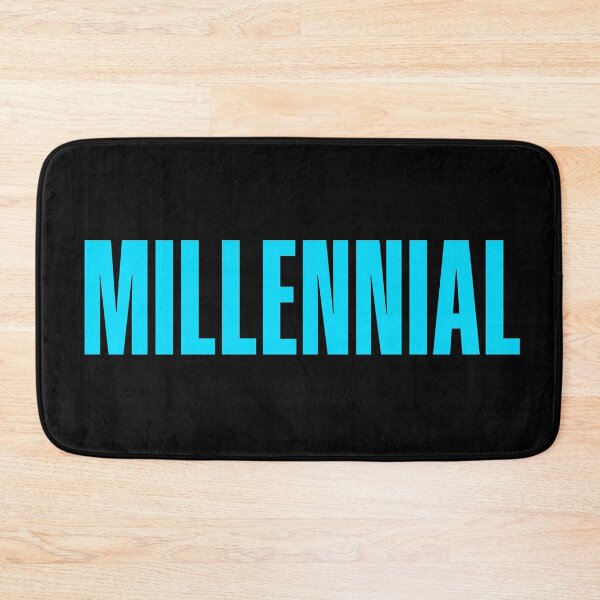 Item preview, Millennial, Blue bold designed and sold by Memes N Lore .