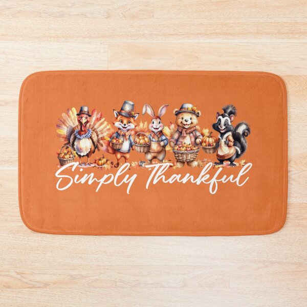 Item preview, Simply Thankful Woodland Friends Fall Harvest Thanksgiving 2025 designed and sold by Luvjesus2.