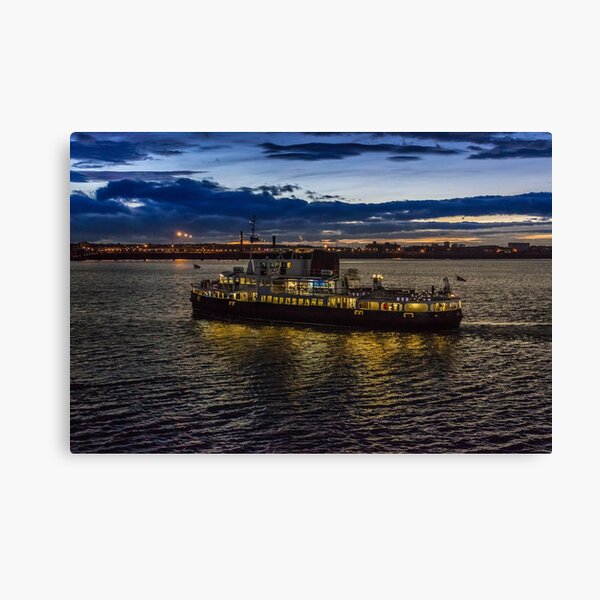 Item preview, Royal Iris Mersey Ferry at twilight designed and sold by Paul Madden.