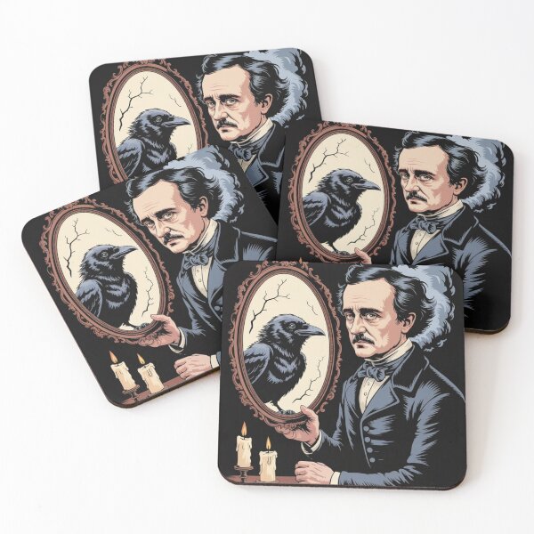 Item preview, Edgar Allan Poe Quote Dark Academia Aesthetic designed and sold by TheVelvetArchive.