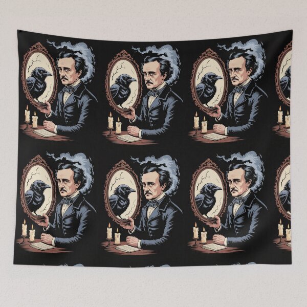 Item preview, Edgar Allan Poe Quote Dark Academia Aesthetic designed and sold by TheVelvetArchive.