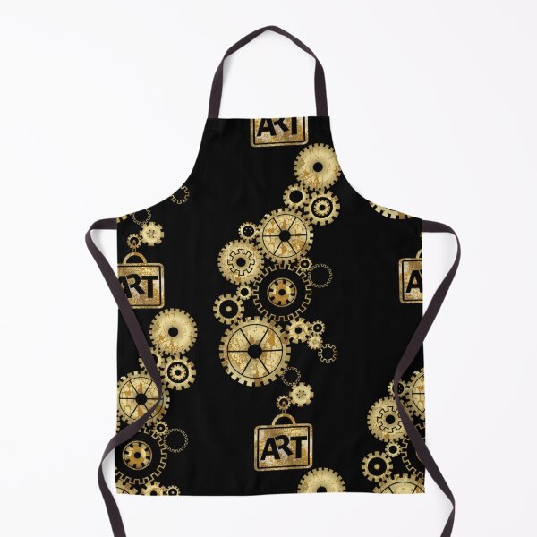 Item preview, Intricate Copper & Gold Steampunk Gears - Vintage Rusted Mechanism Art designed and sold by Gothic Fantasy.