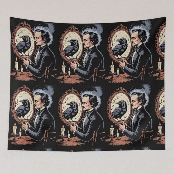 Item preview, Edgar Allan Poe Quote Dark Academia Aesthetic designed and sold by TheVelvetArchive.