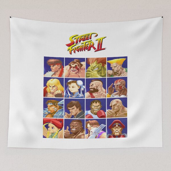 Item preview, Street Fighter II Select Character Classic  designed and sold by jevyyNF.