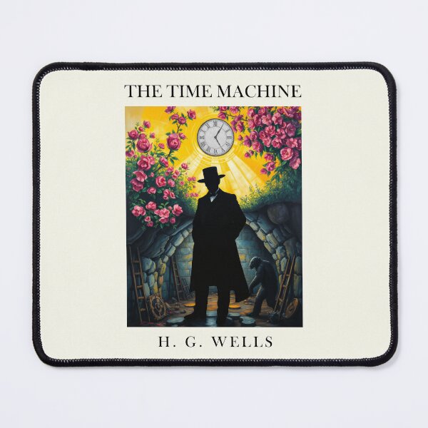 Item preview, The Time Machine HG Wells Classic Literature Artwork designed and sold by kakarikihill.